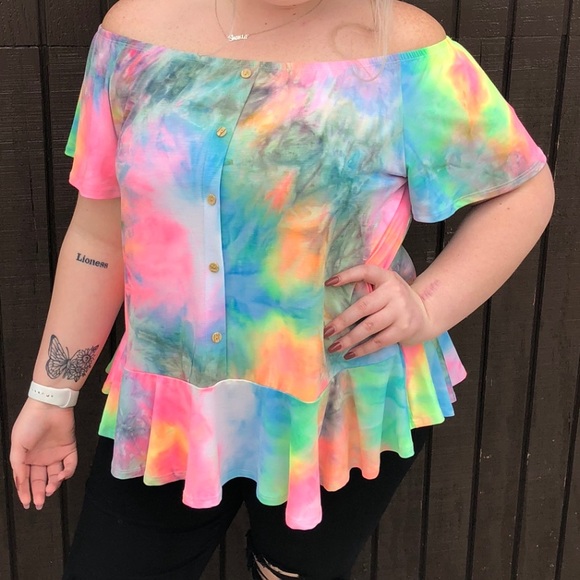 Tie Dye Top - Picture 1 of 3